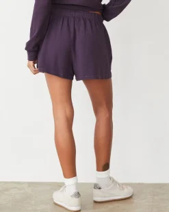 MONROW Supersoft Ultimate Short MIDNIGHTPLUM Best